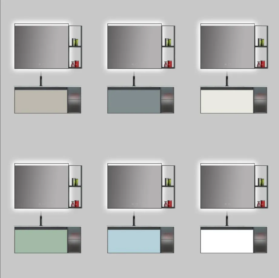 Introducing the Fame European Style Bathroom Furniture Collection, featuring modern bathroom vanities crafted from high-quality plywood. Our wall-mounted cabinets come with an LED mirror cabinet, combining sleek design with functionality—all at an affordable price. Ideal for any space, our bathroom vanity options include single bathroom vanities and small bathroom vanities with sink that maximize utility without compromising style. The integrated mirror and modern finishes elevate the aesthetic of your washroom while the LED lighting ensures you look your best. Upgrade your bathroom with the Fame collection, where contemporary design meets exceptional value. Transform your washroom into a stylish oasis today!