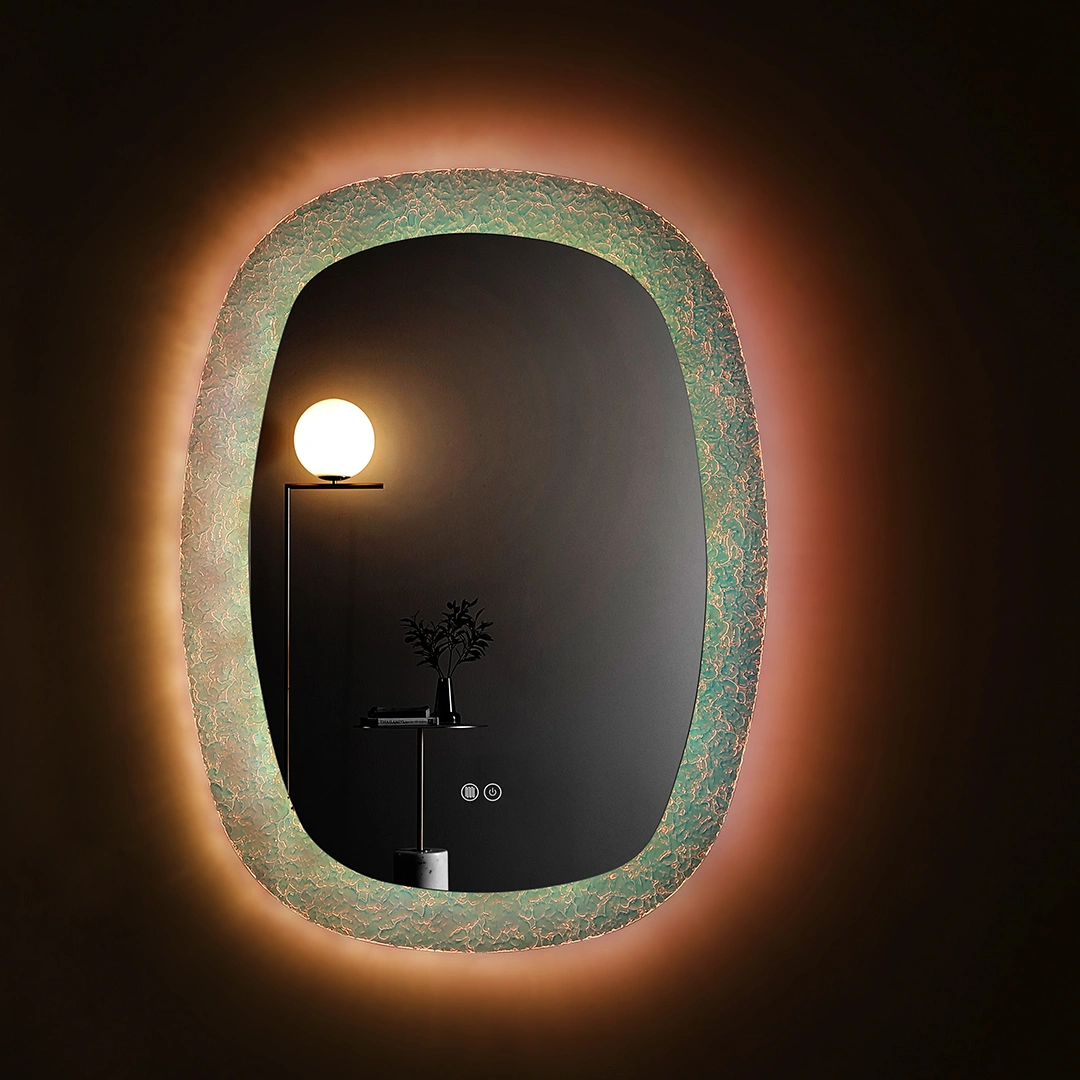 Transform your daily rituals with our stylish bathroom LED mirrors that blend practicality with elegance. Upgrade your space with this essential smart mirror and experience the perfect combination of luxury and convenience in your bathroom.