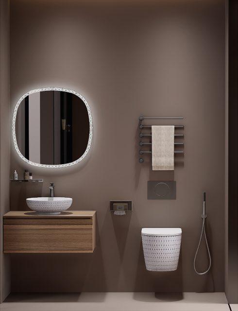 Designed as a bathroom storage shelf, it provides a stylish way to keep your essentials within reach. The aluminum frame ensures durability, while the acrylic shelves offer a modern touch that complements any decor. This cabinet is ideal for those seeking efficient bathroom shelf storage without compromising style.