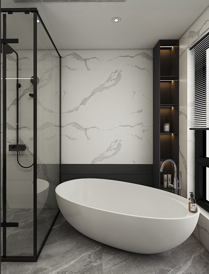 For those with a tub, the goal is to enhance relaxation and convenience.