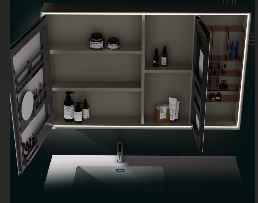 Crafted with high-quality materials, this cabinet serves as a fantastic example of modern bathroom cabinets that combine functionality with elegance. Our bathroom wall cabinets offer a versatile storage solution, perfect for smaller spaces or any bathroom needing extra organization. The included bathroom medicine cabinet with mirror not only adds style but also provides a functional space for your daily grooming routine.