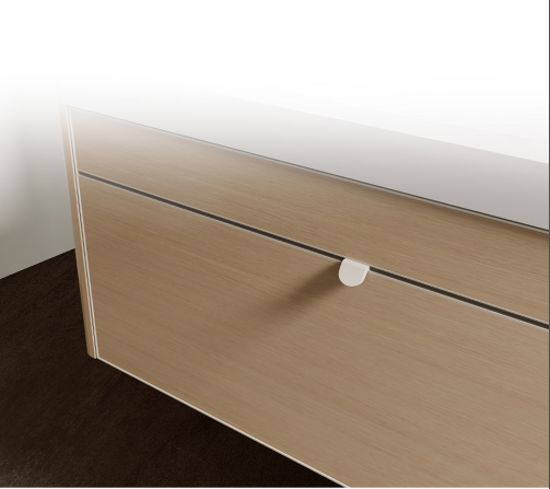 Abandoning exaggerated decoration, the Artigiano series uses exquisite semi-circular handles to complete the ultimate game between function and aesthetics. The exquisite metal forms a precise advance and retreat relationship with the cabinet.