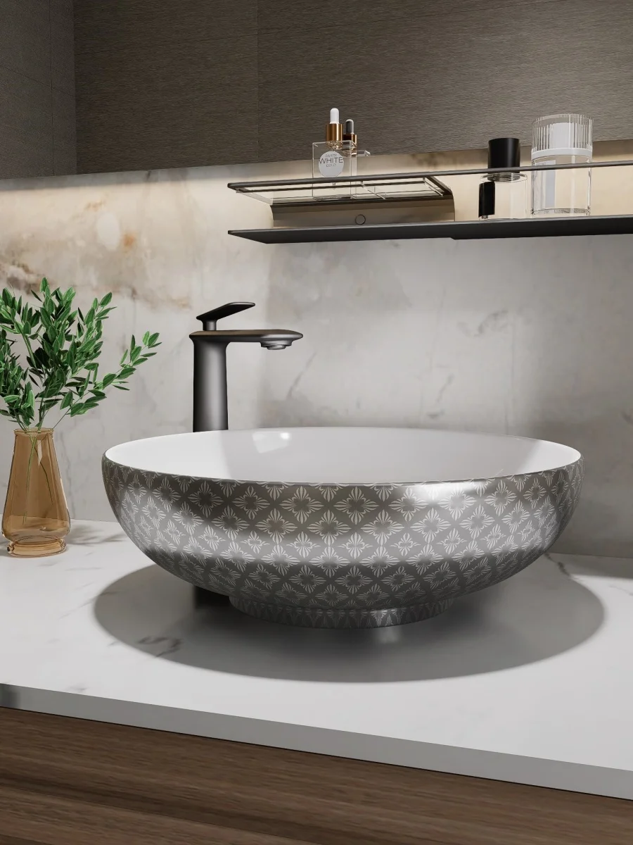 Perfect for any bathroom setting, whether you're looking to upgrade or create a new aesthetic, the High Quality Vintage Lotus Ceramic Art Basin is the ideal choice for those seeking a blend of classic charm and practicality. Elevate your bathroom experience with this beautiful ceramic basin today!