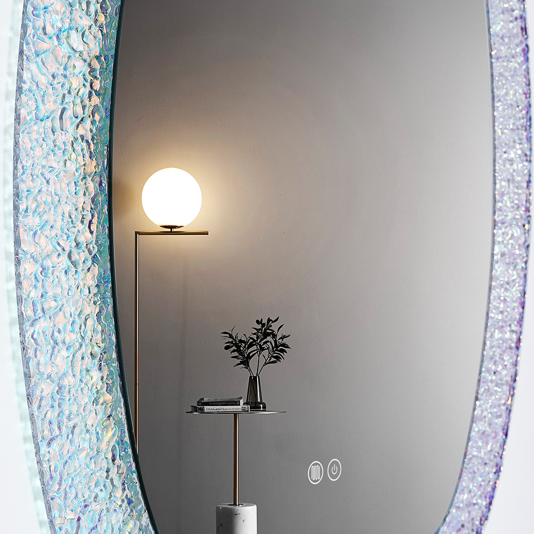 Equipped with advanced features, this smart mirror includes a defogging function to ensure a clear view even after hot showers. Whether you need precise lighting for makeup application or a calming glow for ambient lighting, the Smart LED Mirror has you covered.