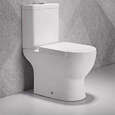 Wash Down Two Piece Toilet P-trap S-trap Dual Flushing Rimless Toilet,sanitary ware, toilet, best toilet brand, white toilet, two piece toilet, s trap vs p trap