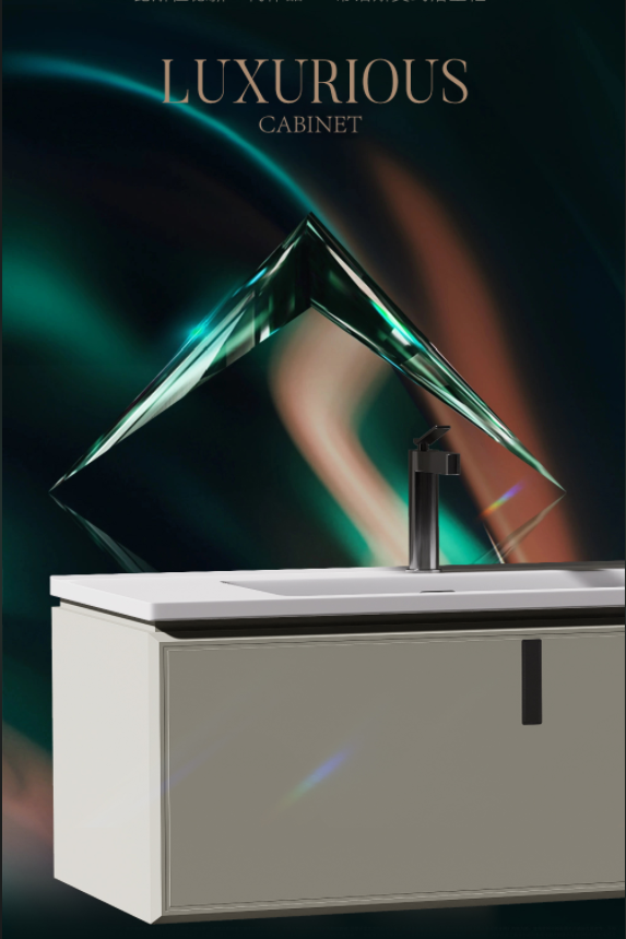 Introducing our American-style wall mounted bathroom cabinet, designed to blend style and practicality in modern bathrooms. This cabinet is an ideal choice for those in search of both aesthetic appeal and ample storage space. With its sleek design, our vanity cabinets enhance the look of any bathroom while providing a convenient place for all your essentials.