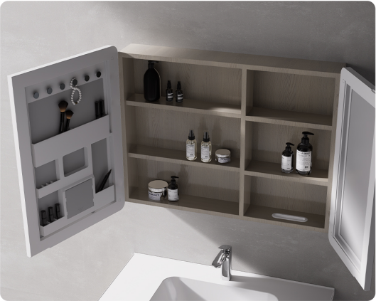 This cabinet is a popular choice among bathroom cabinet wholesalers, making it an excellent option for those looking for quality bathroom cabinets for sale. Manufactured by trusted bathroom vanity manufacturers, it promises durability and chic aesthetics.