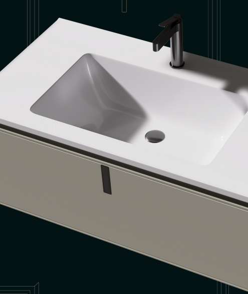 Introducing our American-style wall mounted bathroom cabinet, designed to blend style and practicality in modern bathrooms. This cabinet is an ideal choice for those in search of both aesthetic appeal and ample storage space. With its sleek design, our vanity cabinets enhance the look of any bathroom while providing a convenient place for all your essentials.