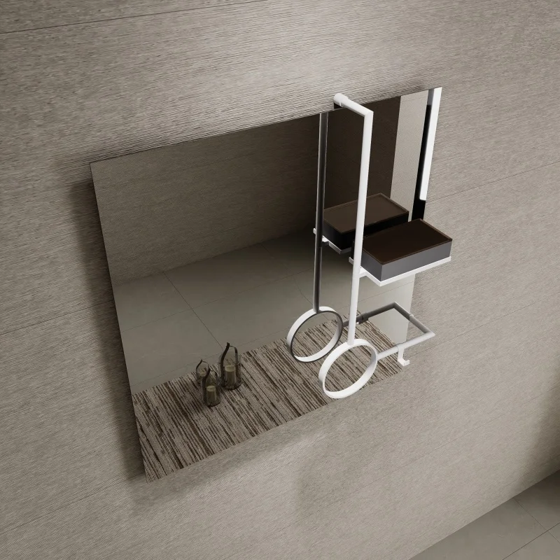 Elevate your grooming routine with our Upgraded Shatterproof LED Smart Mirror. This innovative LED mirror features advanced technology and stylish design, perfect for any modern bathroom. With its shatterproof glass, you can enjoy peace of mind while incorporating this sleek piece into your space.
