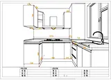 cheap price modern kitchen cabinets