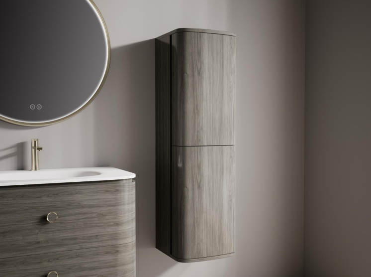 ARIA modern bathroom vanity with double drawer storage