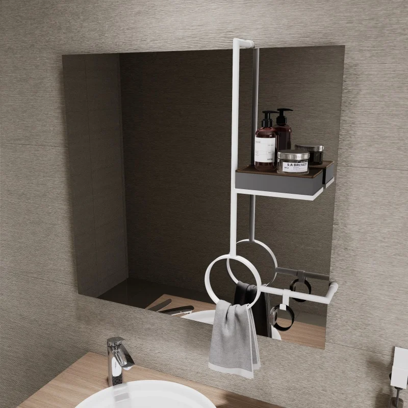 Our smart bathroom mirror is equipped with adjustable LED lighting that ensures optimal brightness for any time of day. Whether you're applying makeup or shaving, the brilliant illumination enhances your clarity and precision. Additionally, the touch-sensitive controls allow you to easily adjust the lighting to suit your needs.