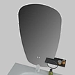 wall mounted bathroom vanities with LED mirror
