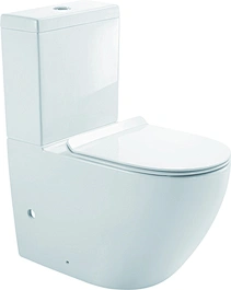 High quality ceramic human toilet western style  flushing two pieces