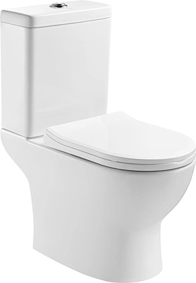 Factory Sale European Standard Water Saving Bathroom Two Piece Ceramic Wc Set Toilet