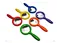 Set of 6 Double Sided Coloured Mirrors Concave And Convex Mirrors Magnifying Glass For Preschool Learning STEM Learning