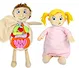 Human Body Anatomy Plush Toy Boy and Girl Soft Organs Stuffed Doll for Kids Educational Science Learning Toy for Preschool Montessori Homeschool Classroom Teaching Aid