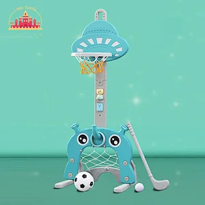 Mini Kids Indoor Game Adjustable Plastic Baby Basketball Hoop SL01F025