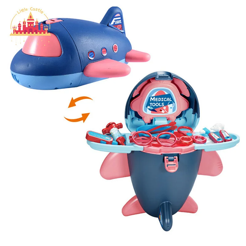 Hot selling pretend play cooking set toy portable plastic kitchen truck toy SL10D103