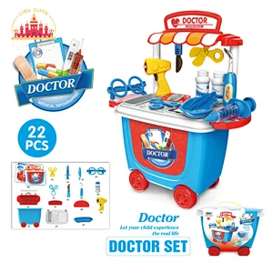 Good Price 28 Pcs Work Bench Small Plastic Tool Car Toy for Kids SL10D061