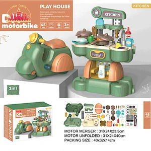 New Creative DIY Play House Toy Plastic Kids Pet Care Table Toy SL10D052