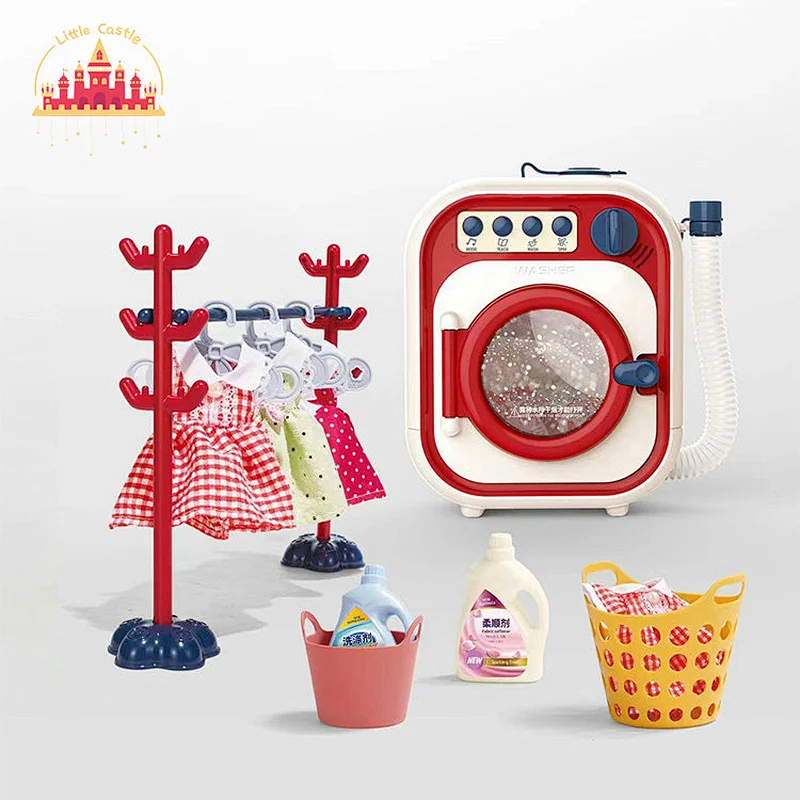 2022 Preschool kids pretend play set plastic cleaning tools toy SL10D425