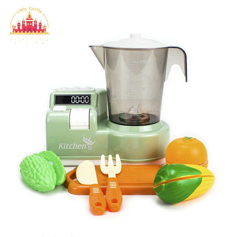 2022 hot sale plastic pretend play large size juice machine set toy for kids SL10D375
