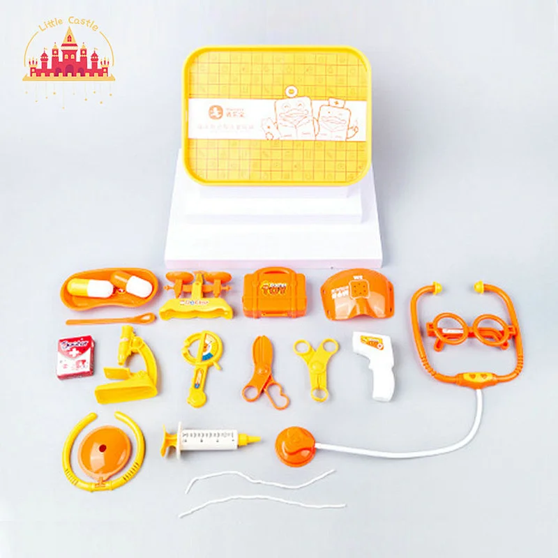 Plastic Pretend Play Cosplay Doctor Game Medical Kit Doctor Toys Set For Kids P22A011