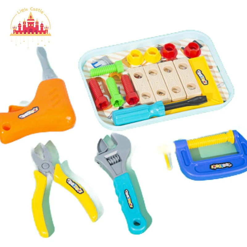 3D Diy Educational Creative Toy Electric Drill Screwing Building Block Toy For Kids P22A015