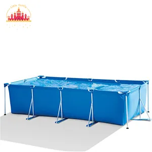 Wholesale Easy to Assemble Garden Plastic Rectangular Swimming Pool with Frame P21A023