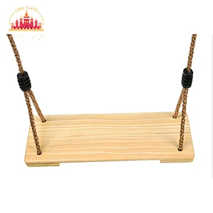 Hot Selling Outdoor Hanging Curved Plastic Swing With PE Rope For Kids M18A028