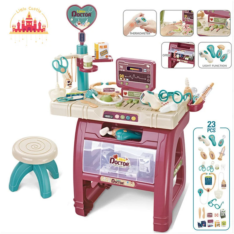 Mini Simulation Dental Clinic Role Play Plastic Doctor Set Toys For Kids SL10D093