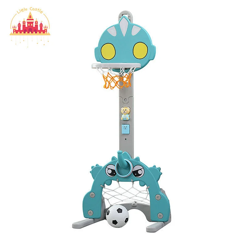 Small Plastic Kids Basketball Hoop Stands with Golf and Football Game SL01F026