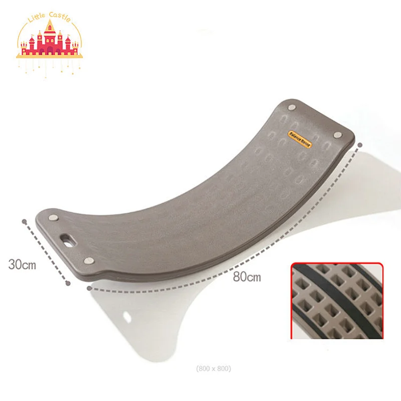 Plastic Children Toy Indoor Customized Curvy Yoga Fitness Balance Board No.1 For Kids SL01F046