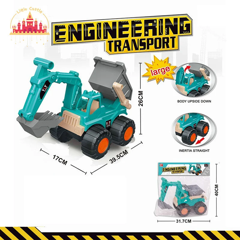 Mini Construction Engineering Car Plastic Simulation Dump Truck For Kids SL04A008