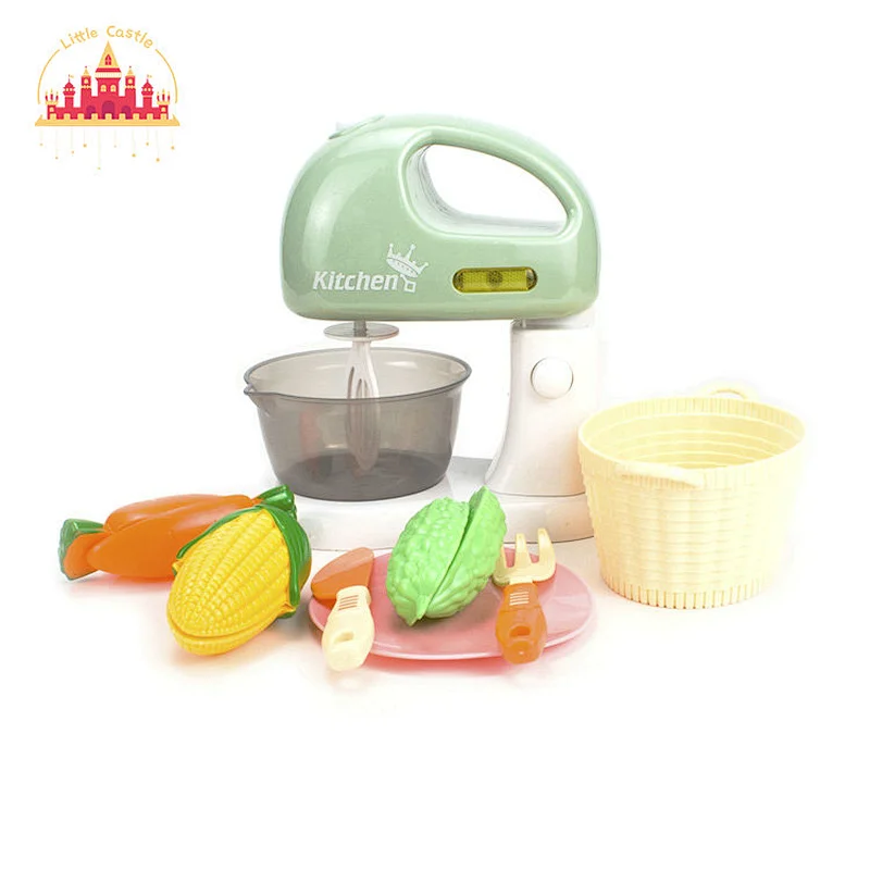 High quality mini pretend play plastic simulation mixer set toy for kids SL10D376