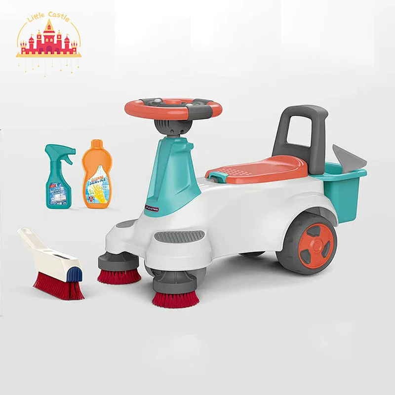 2022 Preschool kids pretend play set plastic cleaning tools toy SL10D425