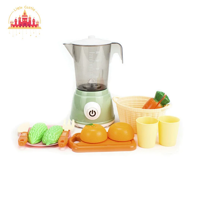 Mini plastic household appliances toy small juice machine set for kids SL10D374