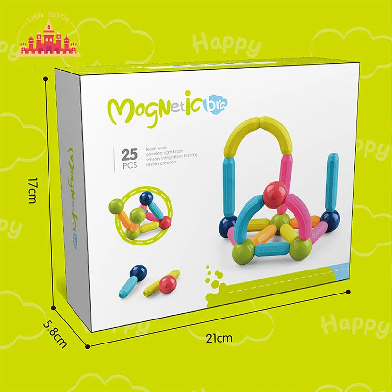 Hot Selling Educational Assemble Toy Plastic Magnetic Building Block Toy For Kids SL13E005