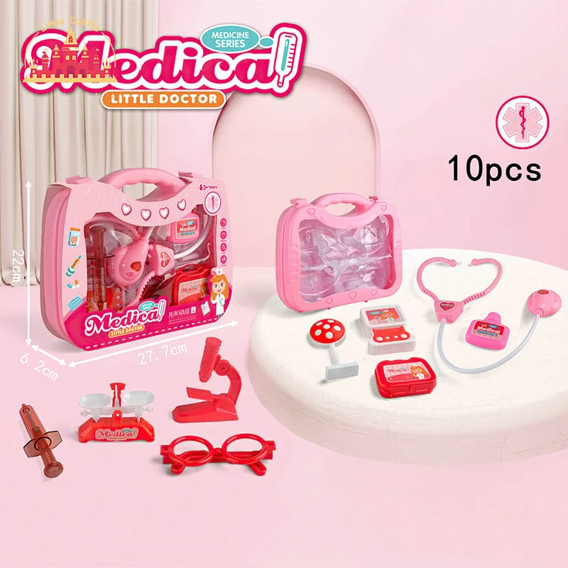 2022 Portable jewelry set box pretend play dress up set toy for kids SL10G051