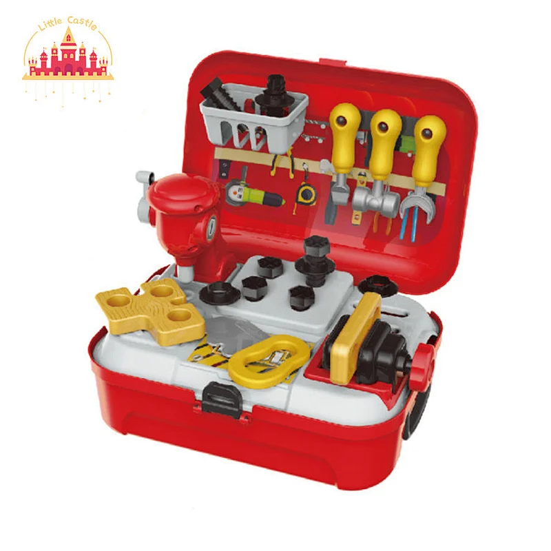 High Quality Non Toxtic Toddler Plastic Maintenance Tool Box Toy SL10D005