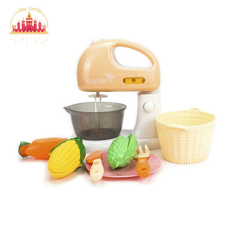 High quality mini pretend play plastic simulation mixer set toy for kids SL10D376