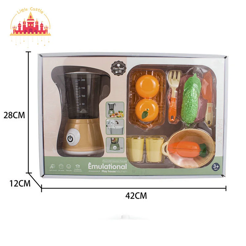 Mini plastic household appliances toy juice machine set toy for kids SL10D371