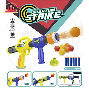New Arrival Dinosaur Theme Plastic Double BarrelSoft Bullet Shooting Gun Toy For Kids SL01A044