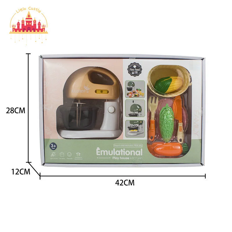 High quality mini pretend play plastic simulation mixer set toy for kids SL10D376