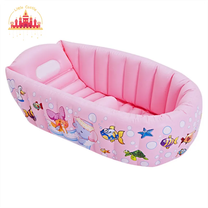 Premium quality newborn PVC blue inflatable infant wash swimming pool P21A047