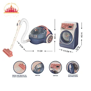 Most Popular Mini Household Appliances Toys Vacuum Cleaner With Washing Machine For Kids SL10D361