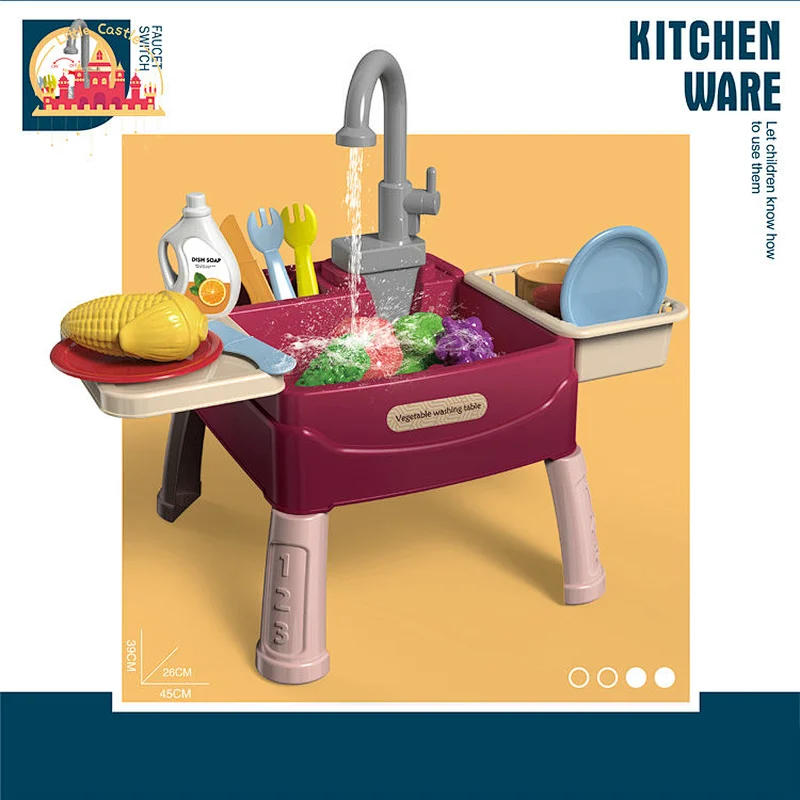 Educational kitchen appliance toy electric induction cooking tools set with light sound SL10D434