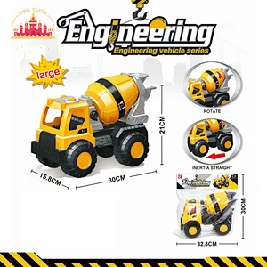 High Quality Beach Sand Toy Slide Car Plastic Engineering Mixer Truck Toy SL04A006