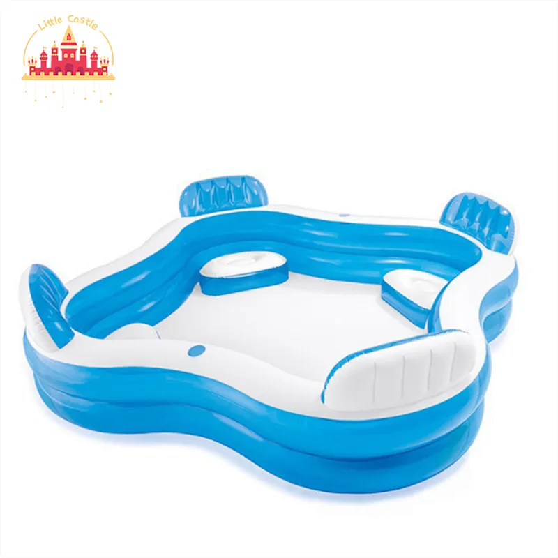 Premium quality newborn PVC blue inflatable infant wash swimming pool P21A047